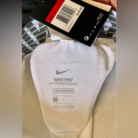 Nike pro combat Hyperstrong pant white - Picture 5 of 6